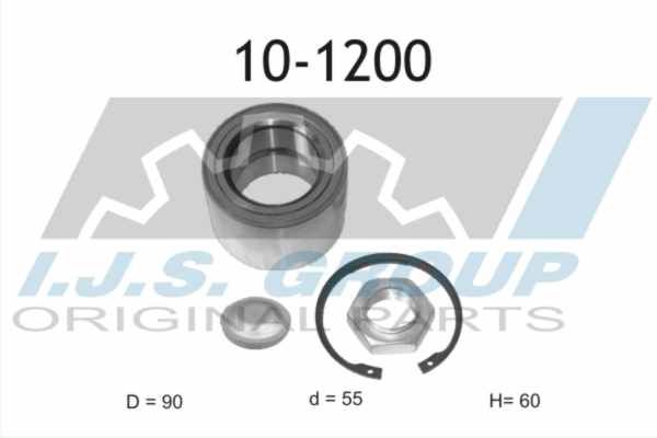 IJS GROUP Комплект подшипника ступицы колеса 10-1200